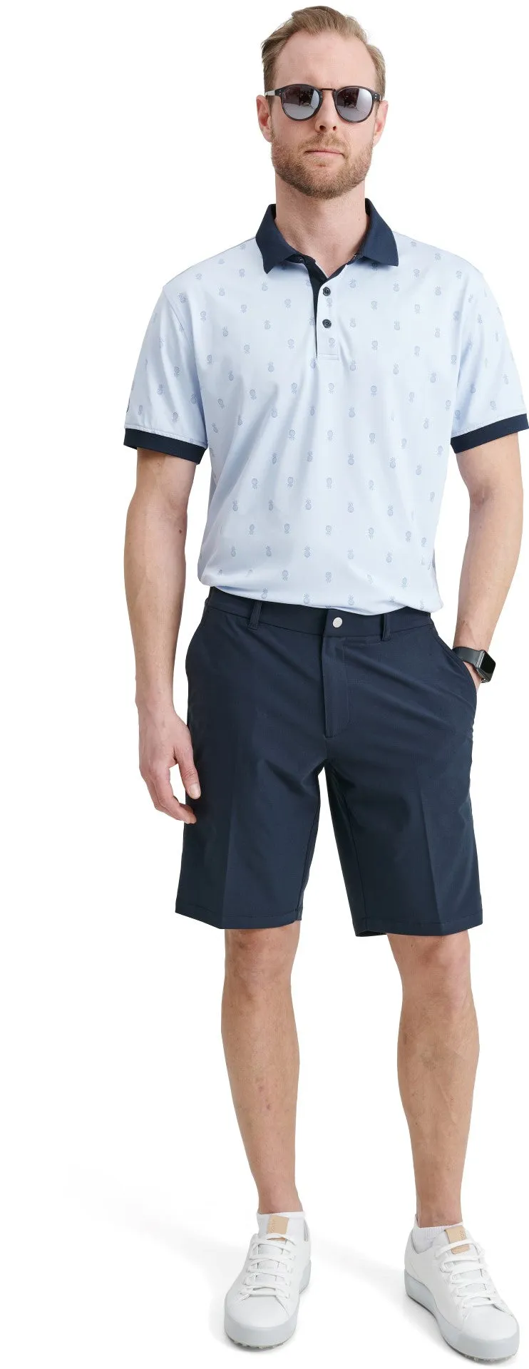 Men Dower short sleeve polo