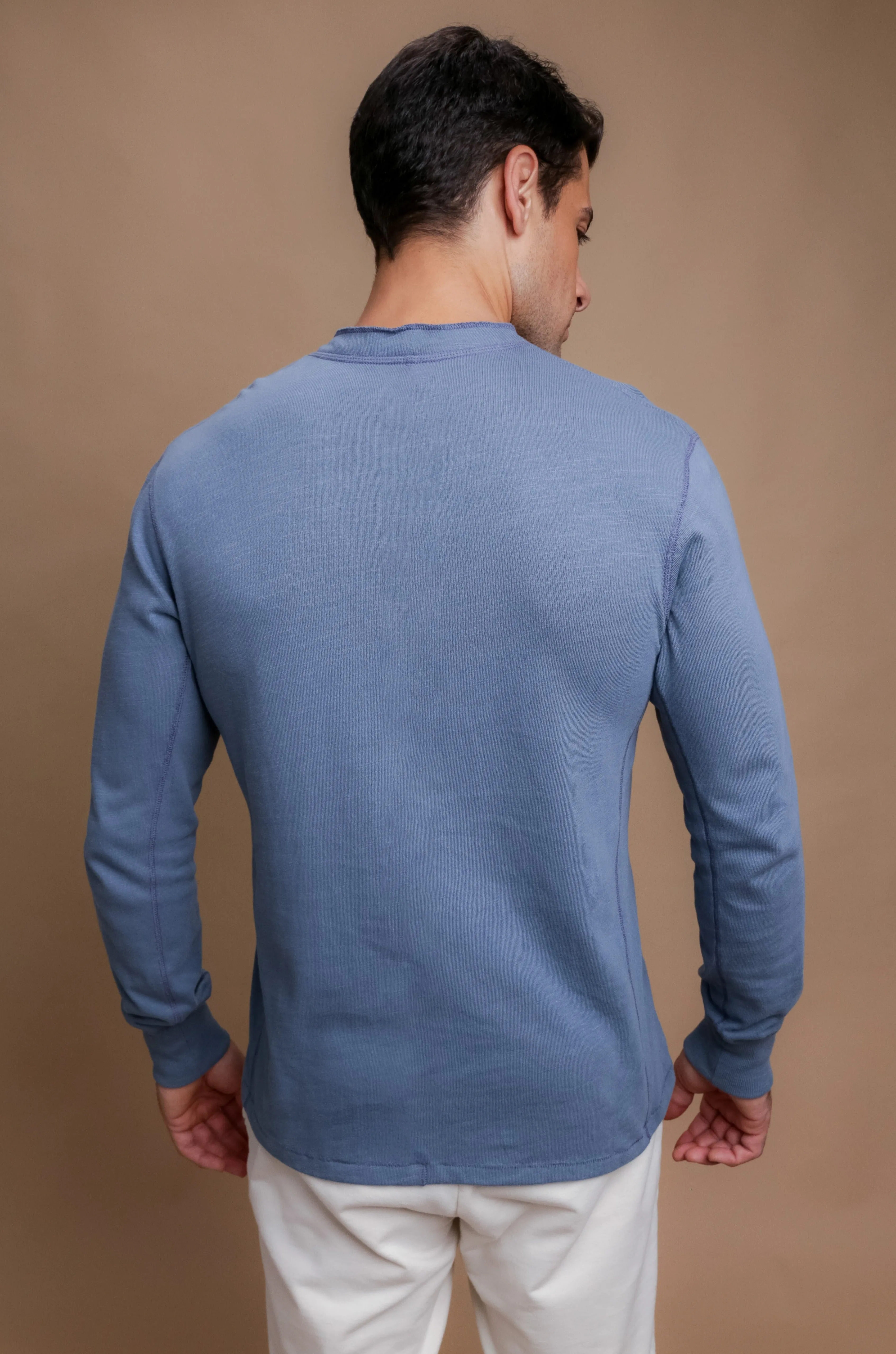 Men's Henley Long Sleeve Shirt