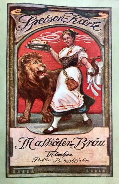 (Menus)  Grosses Restaurations Kochbuch: ein Hand- und Nachschlagebuch der Modernen Restaurations-Kuche Hervorgegangen aus drei Preisusschreiben des Internationalen Verbandes der Koche, sitz Frankfurt am Main.