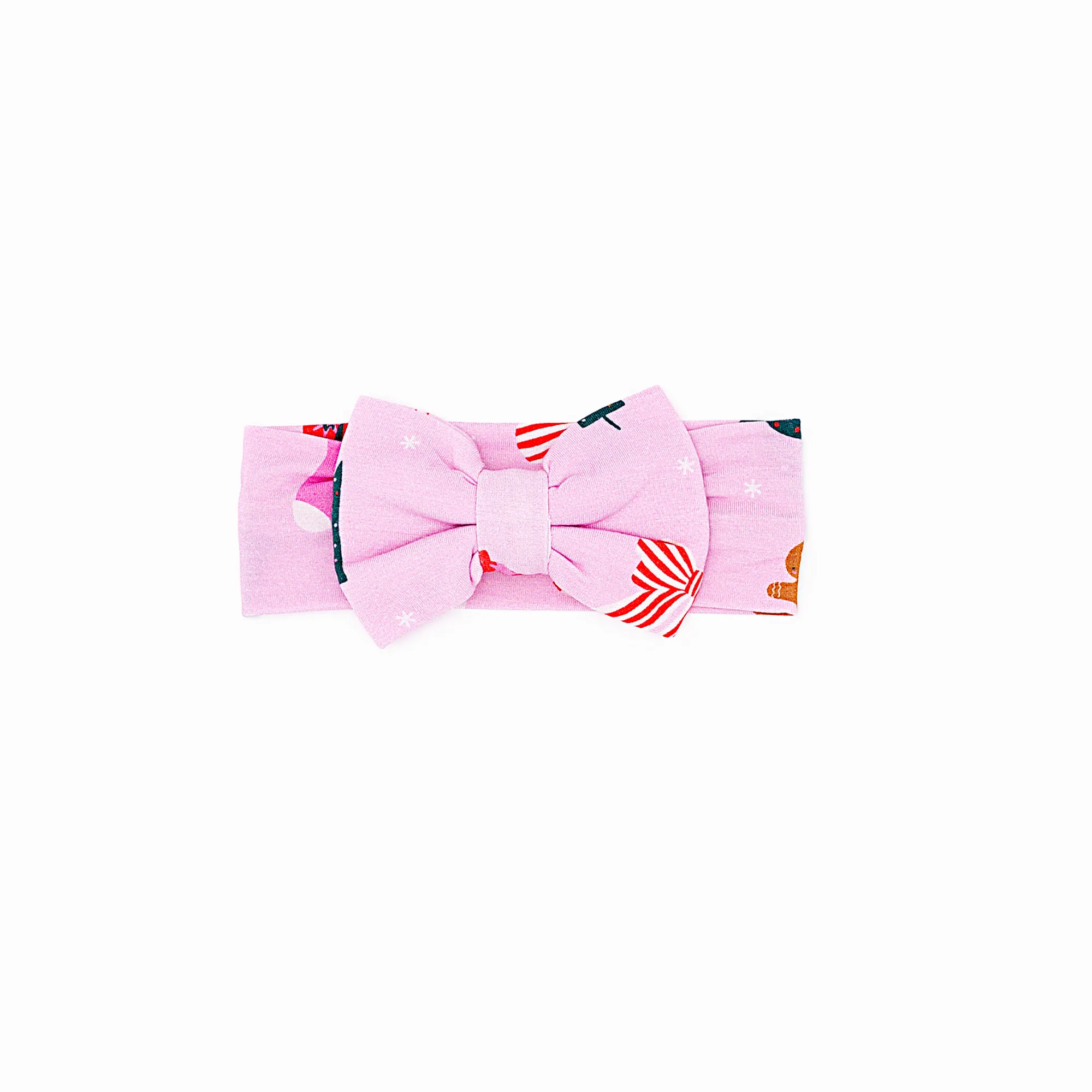 Merry Pinkmas Baby Bow