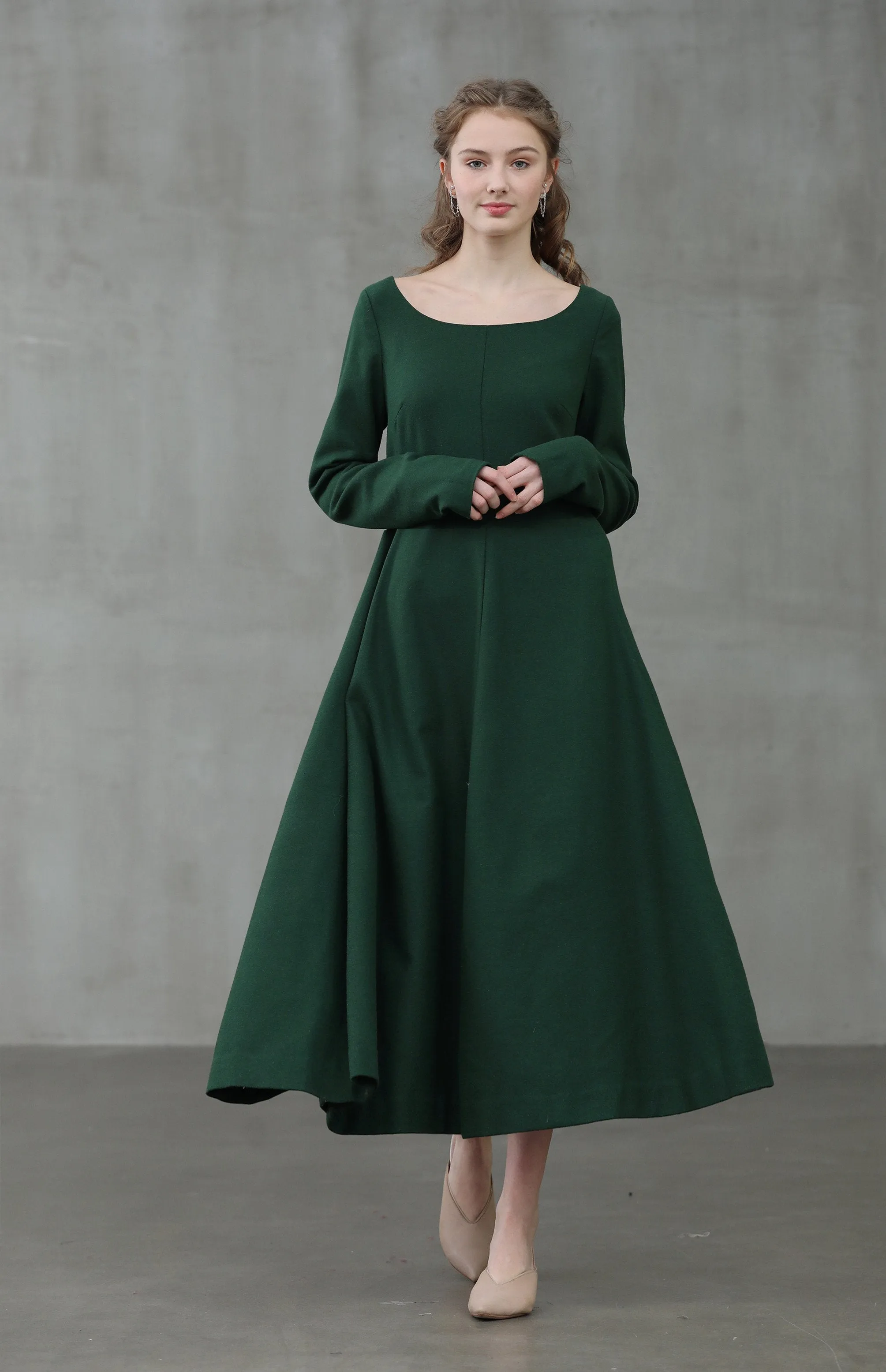 Mistletoe 17 | 100% wool dress