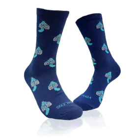 Mushroom Pattern Socks from the Sock Panda (Adult Medium - Women's Shoe Sizes 5-10)