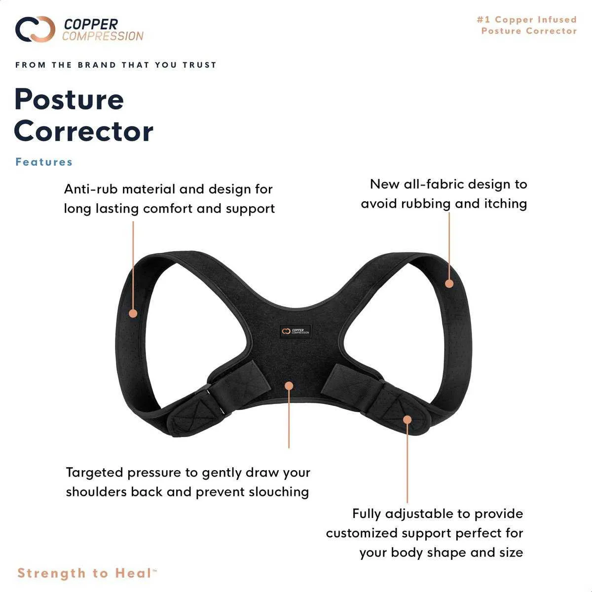 Next Generation Posture Corrector for Men and Women