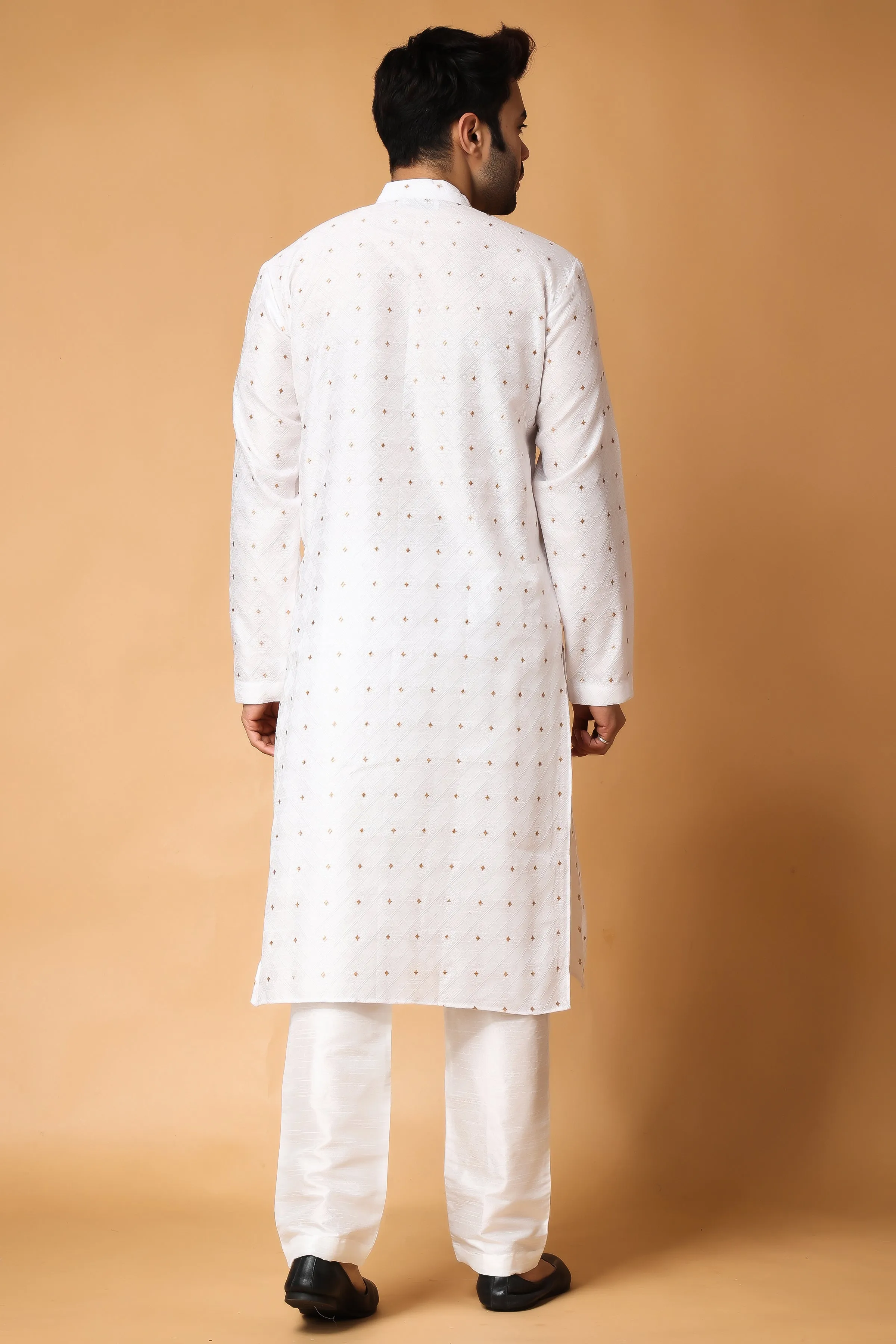 Opulent Jacquard Woven Kurta Pajama