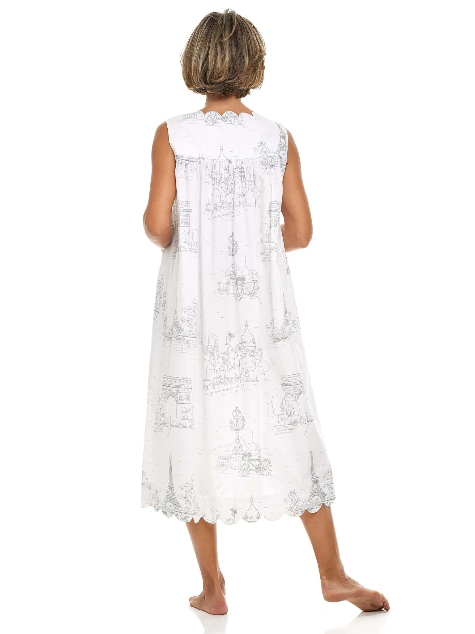 Paris Gathered Nightgown