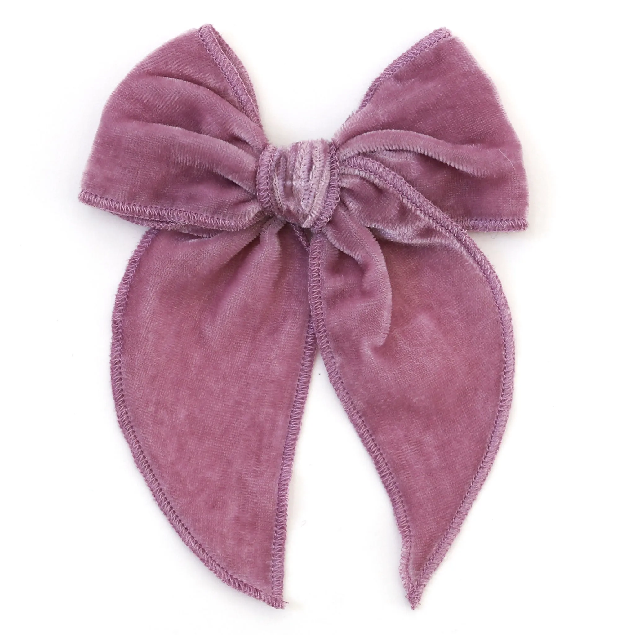 Party Girl Bow - Amethyst Velvet