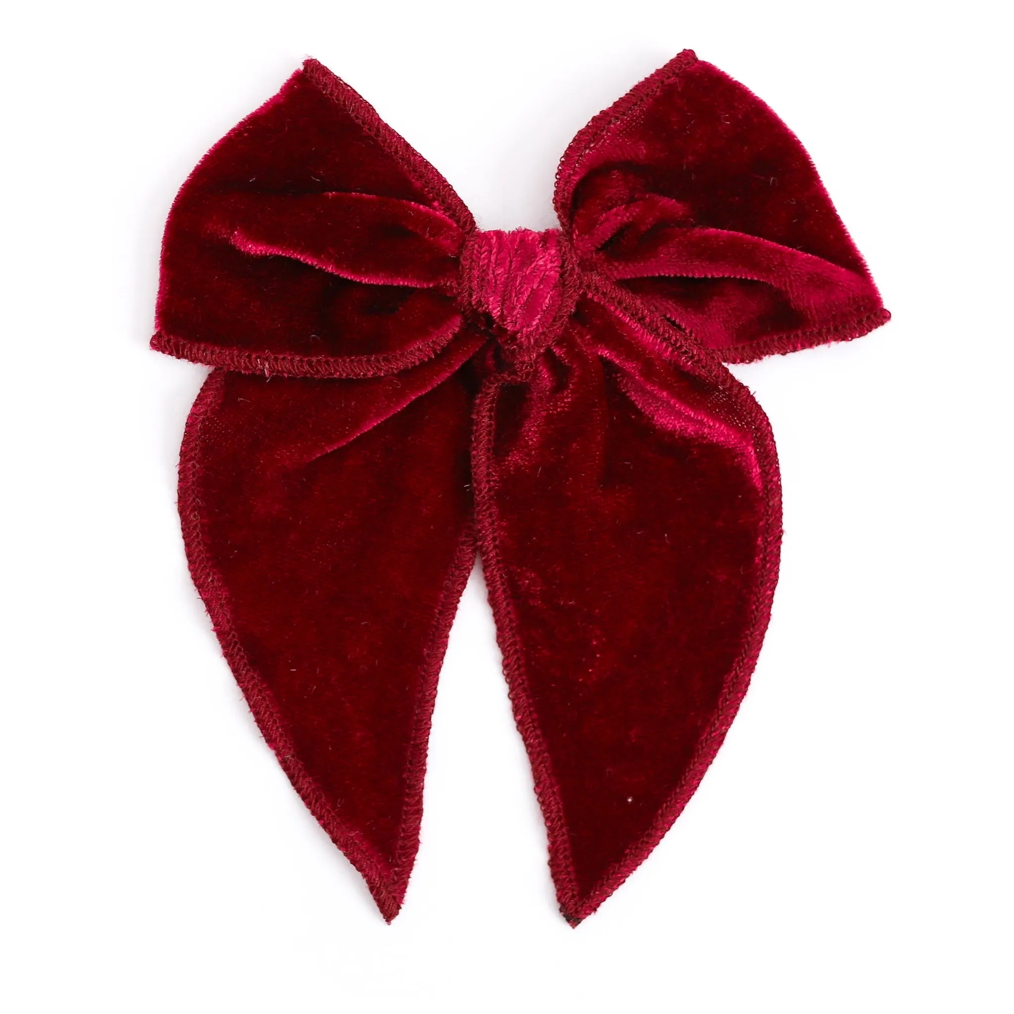 Party Girl Bow - Crimson Velvet