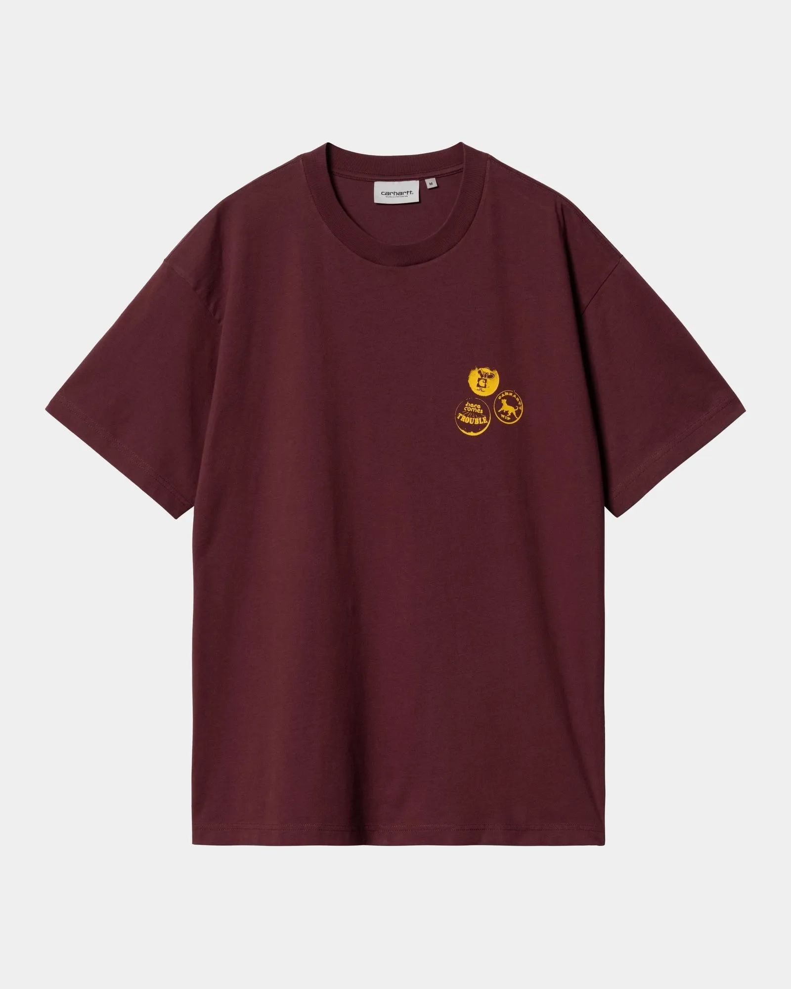 Pins T-Shirt | Malbec / Orange