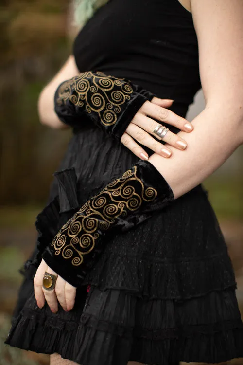 Polonova Klimt Spiral Arm Warmers