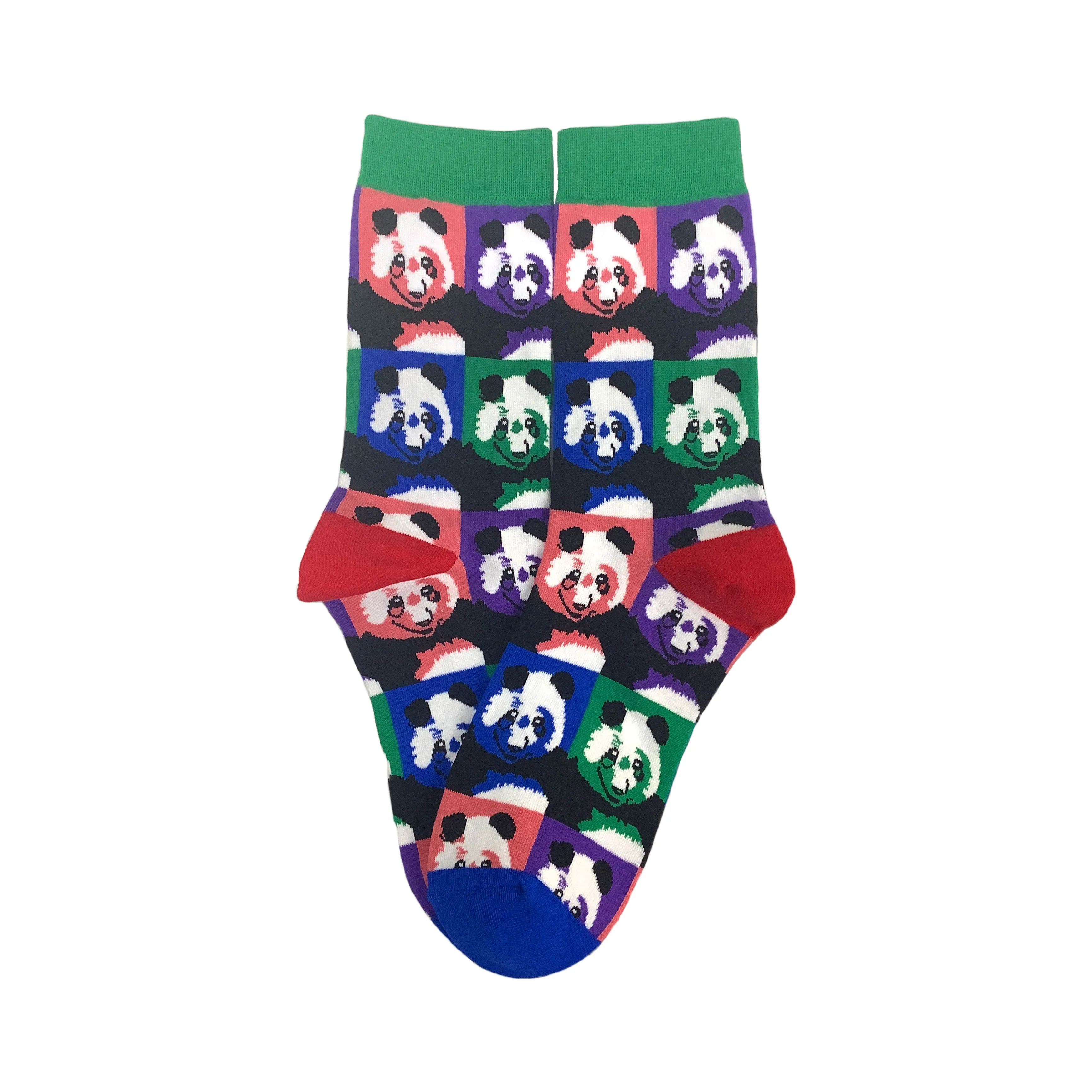 Pop Art Panda Pattern Socks from the Sock Panda