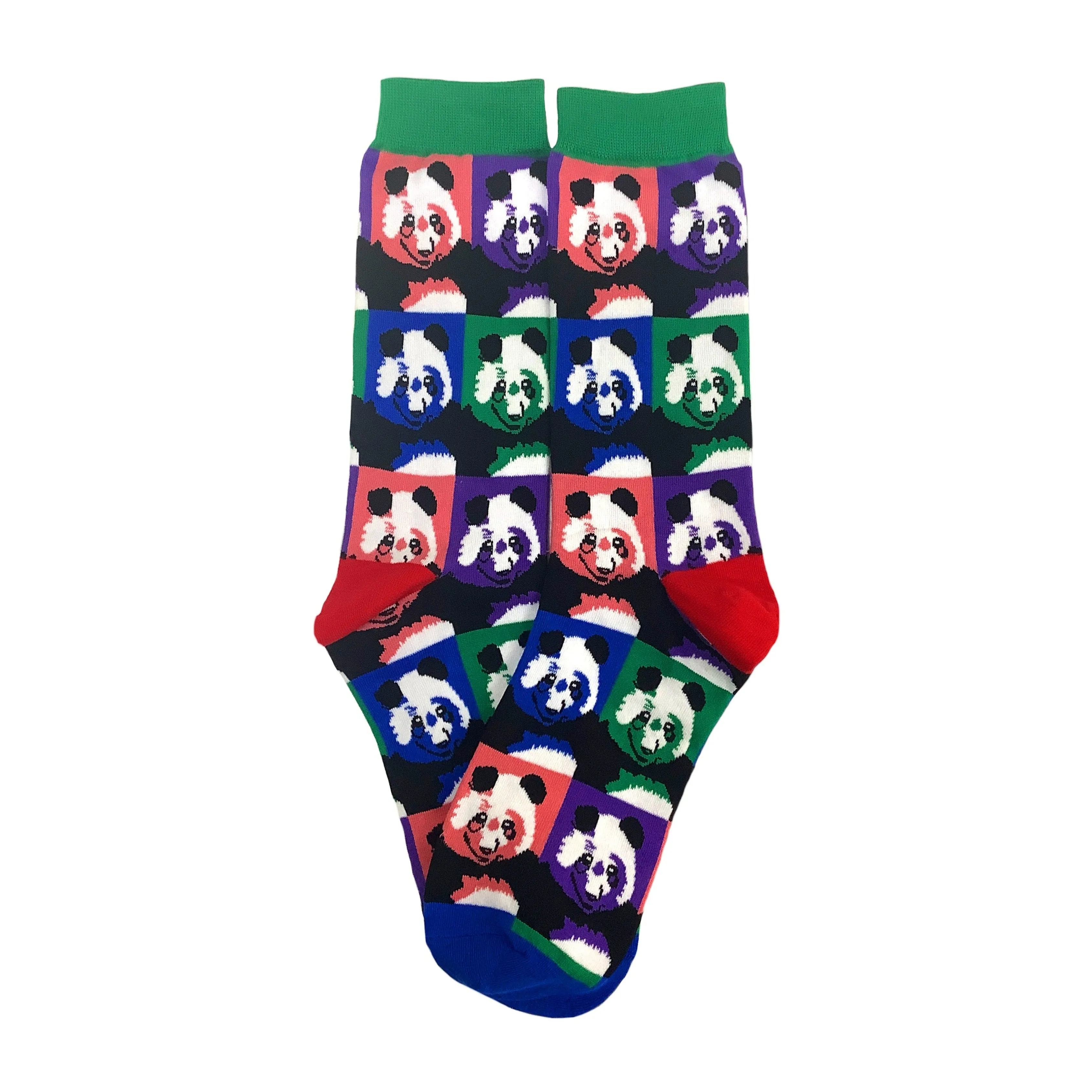 Pop Art Panda Pattern Socks from the Sock Panda