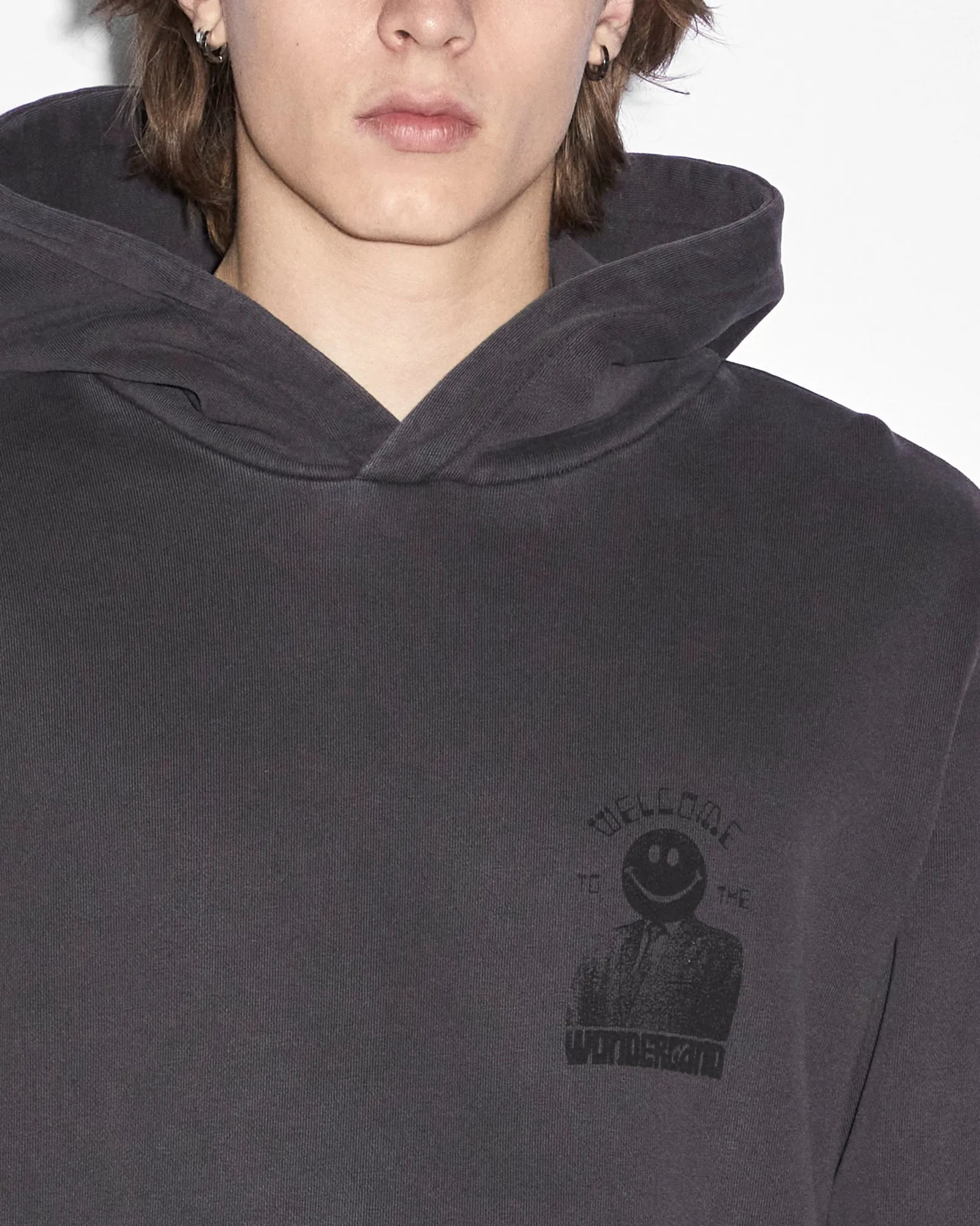 PORTAL KASH HOODIE FADED BLACK