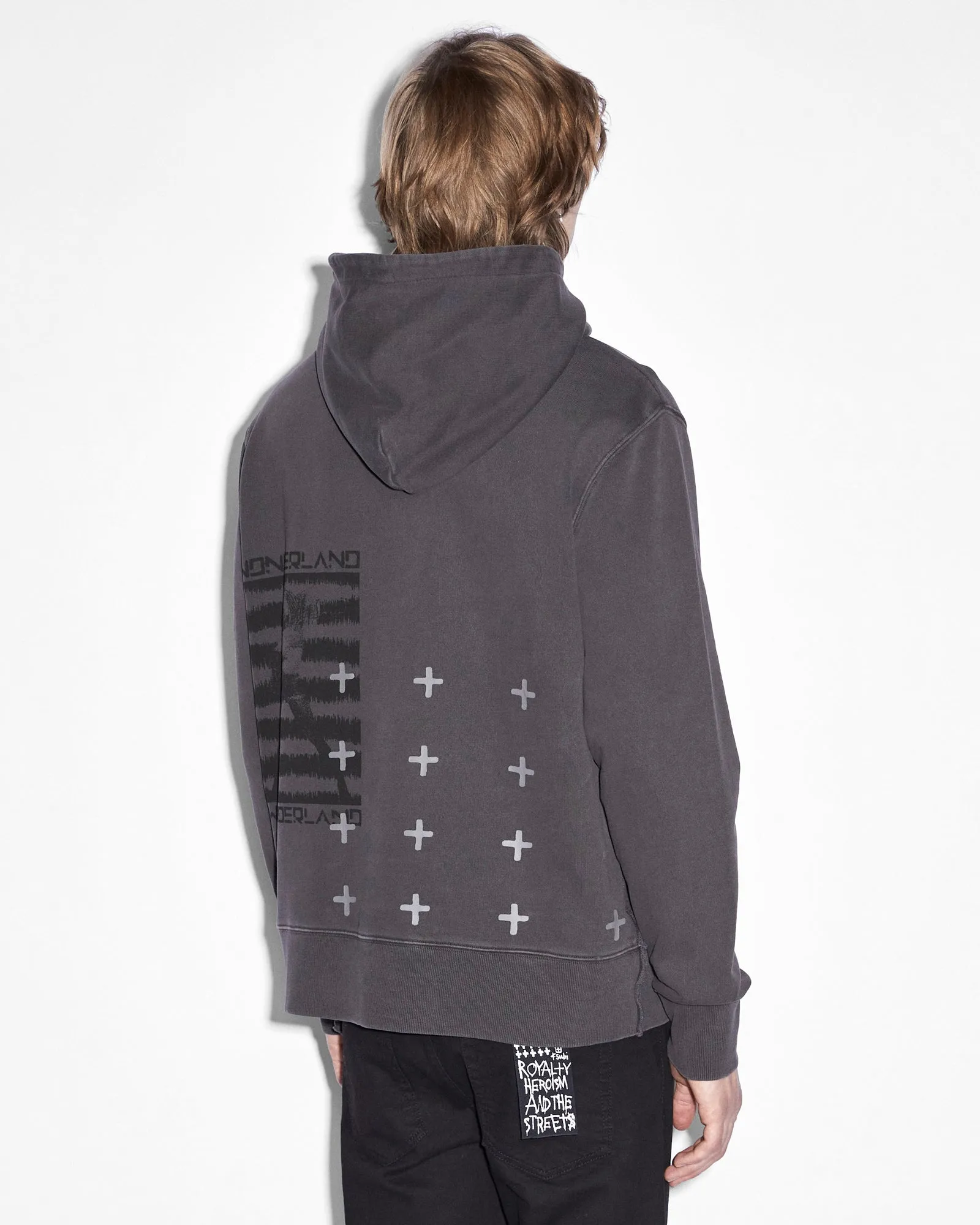 PORTAL KASH HOODIE FADED BLACK