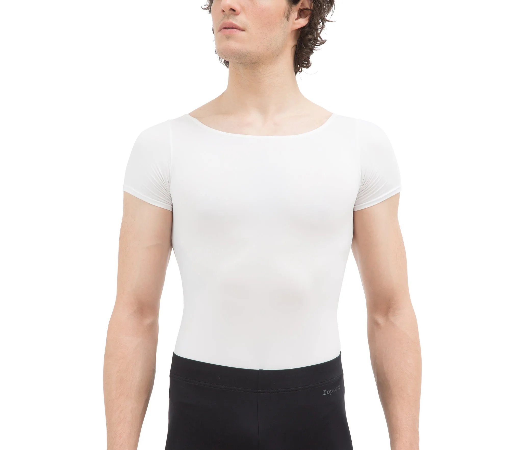 Repetto DE609 Short sleeved leotard - boys