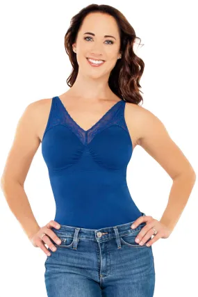 Seamless Tank with Lace Detail