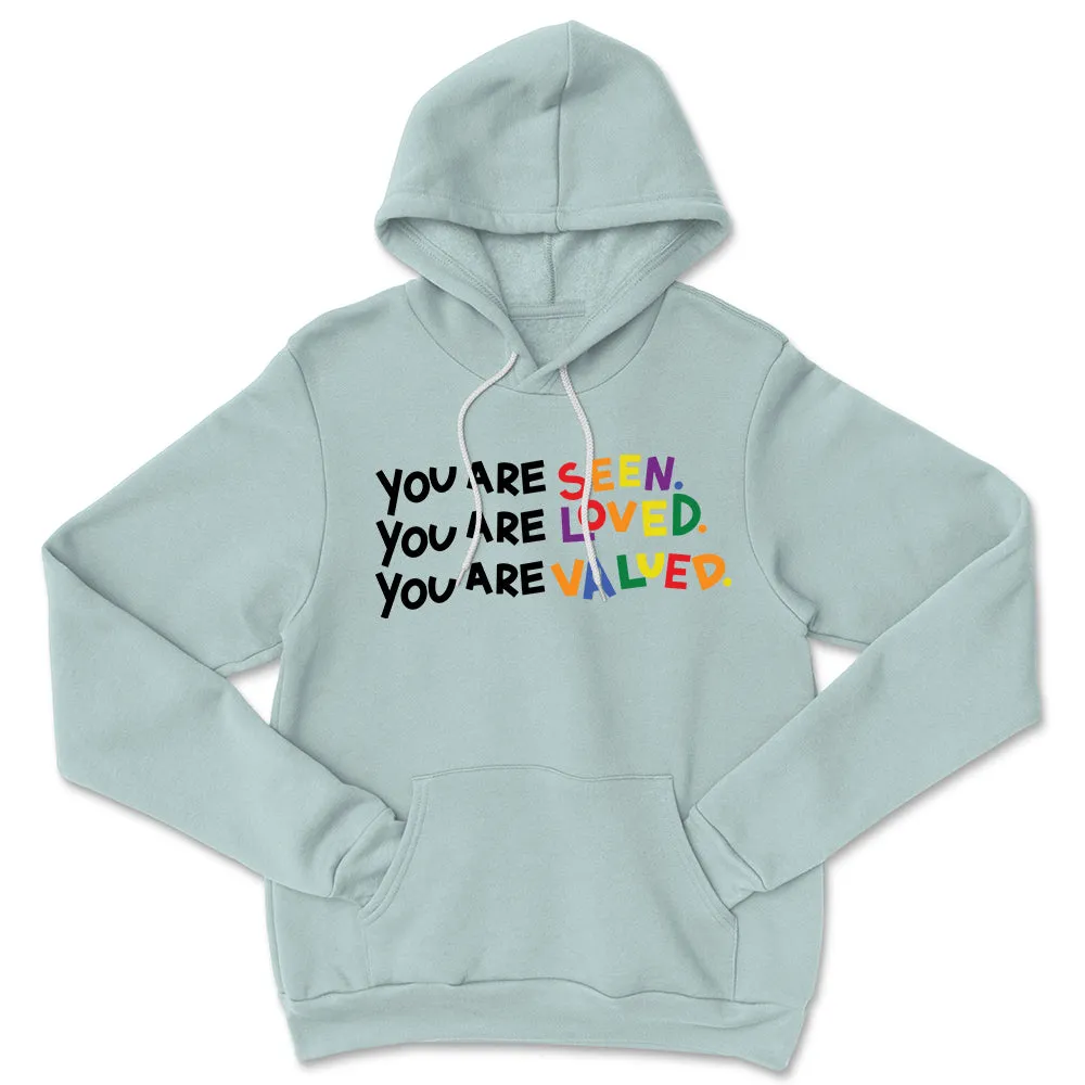 Seen, Loved, Valued Pullover Fleece