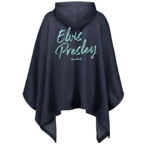 Silhouette Elvis Presley Graceland Poncho