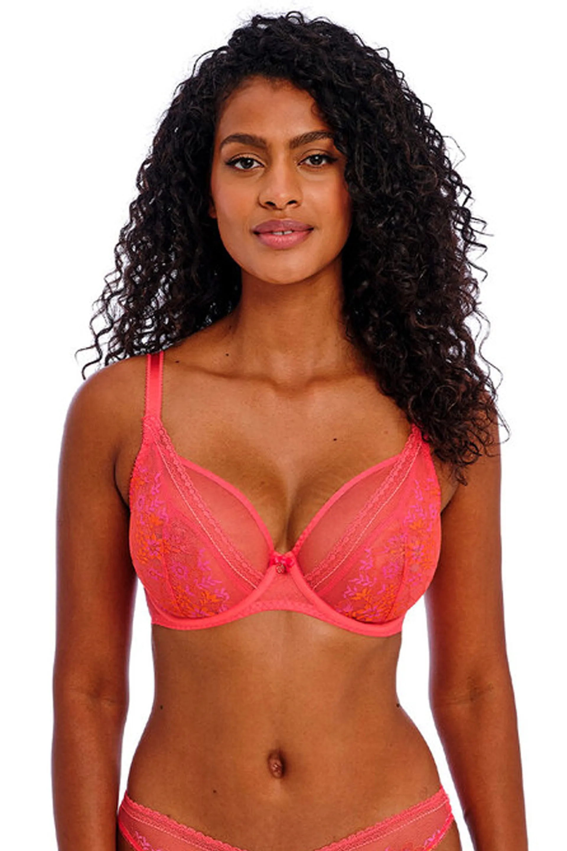 Sydnie Plunge Bra Strawberry Ice