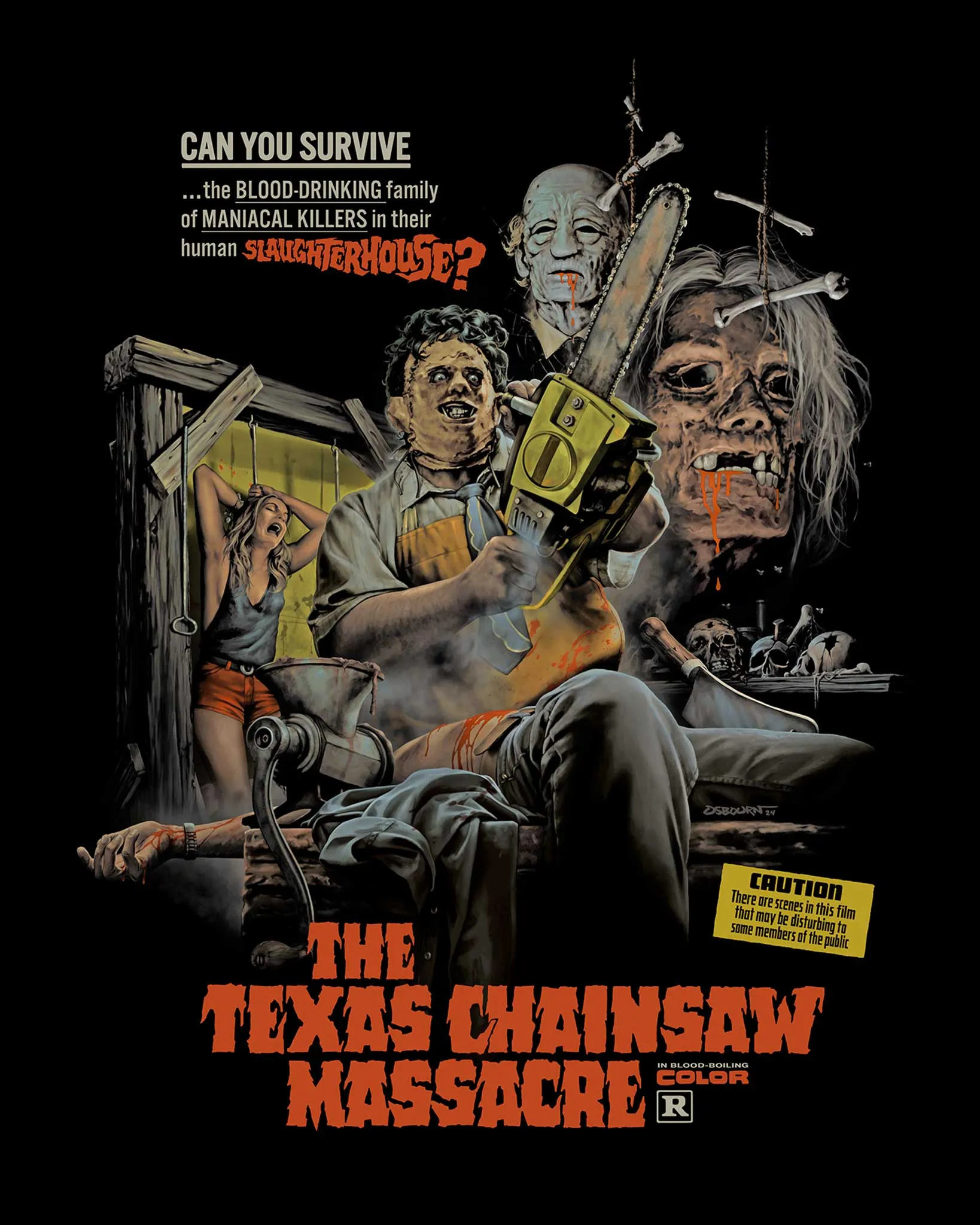 The Texas Chainsaw Massacre™ - 50th Anniversary - Zippered Hoodie